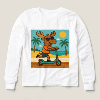 Elche auf dem Loose - Beach Adventure T - Shirt fü