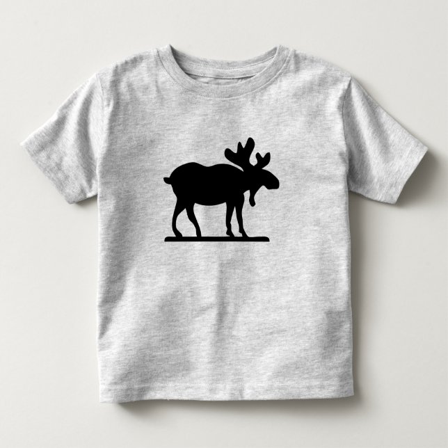 Elche auf dem losen kleinkind t-shirt (Vorderseite)