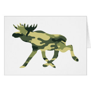 Elche/Elch-Woodland-Camouflage/Camouflage-Karte