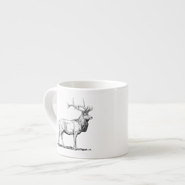 Elche Espressotasse (Vorderseite Links)