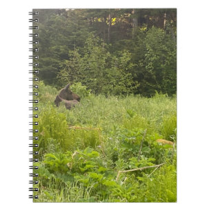 Elche im Grass-Notebook Notizblock