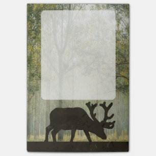 Elche in der WaldIllustration Post-it Klebezettel