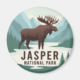 Elche in Jasper Nationalpark Kanada Reisen Magnet
