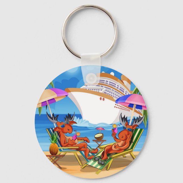 Elche Kreuzfahrtkette Schlüsselanhänger (Vorderseite)