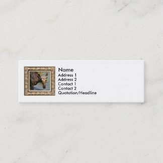 Elche Mini Visitenkarte