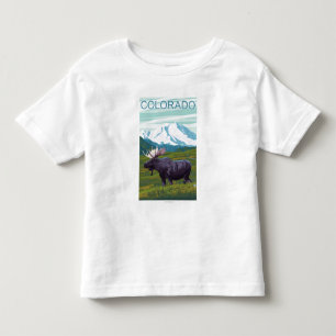 Elche mit MountainColorado Kleinkind T-shirt