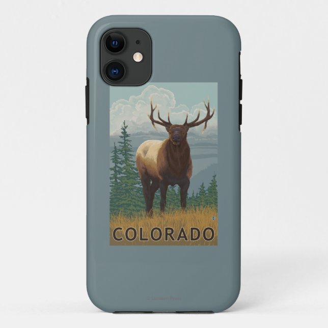 Elche SceneColorado Case-Mate iPhone Hülle (Rückseite)