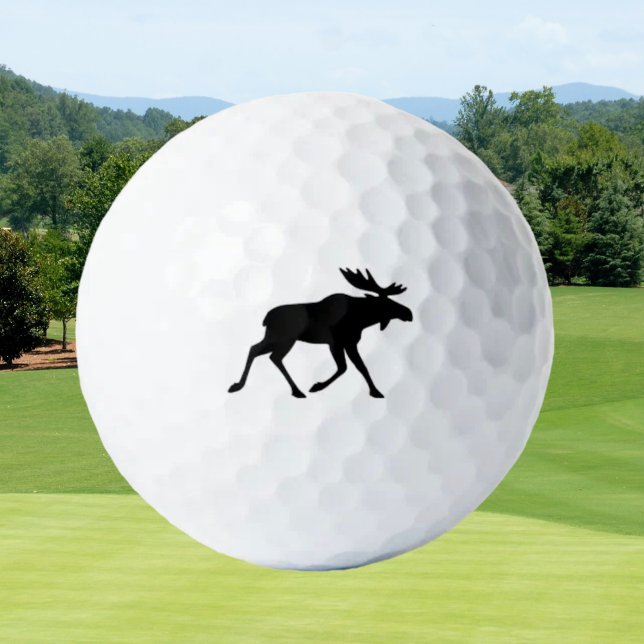 Elche Silhouette Wildtiere Golfball (Von Creator hochgeladen)