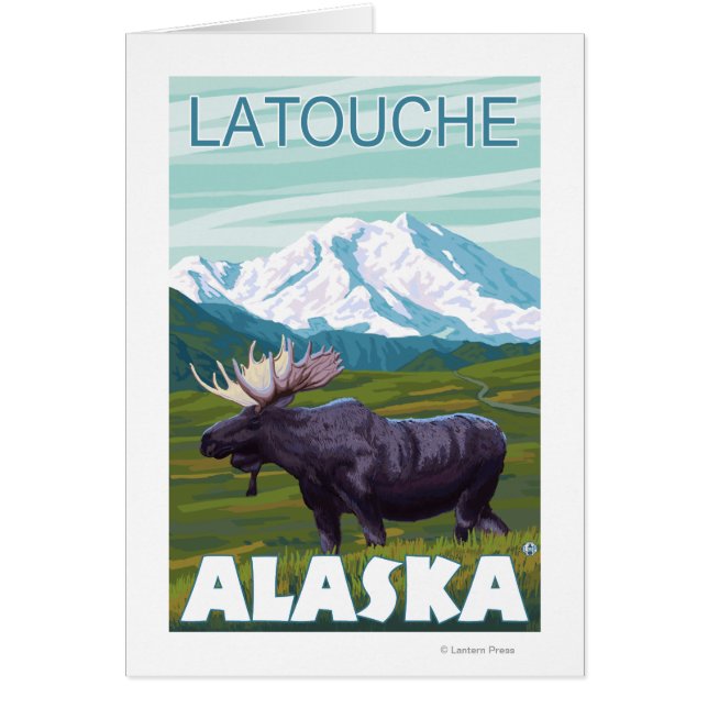 Elche Szene - Latouche, Alaska (Vorne)