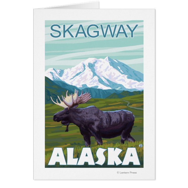 Elche Szene - Skagway, Alaska (Vorne)
