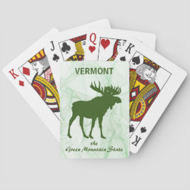 Elche, Vermont der grüne Staat Spielkarten