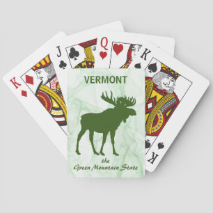 Elche, Vermont der grüne Staat Spielkarten