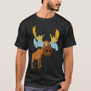 Elche Weingläser Rack für Naturliebhaber Mamas T-Shirt
