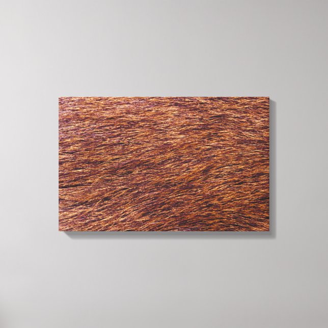 Elchfell Leinwanddruck (Vorderseite)