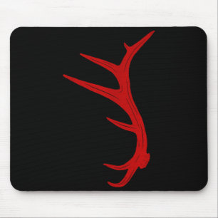 Elchjagd Bullengeweih abgelegt  Mousepad
