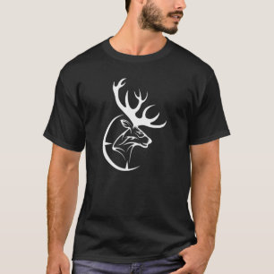 Elchjagd Hirschjäger Bogenschießen Angeln Bogen Fi T-Shirt