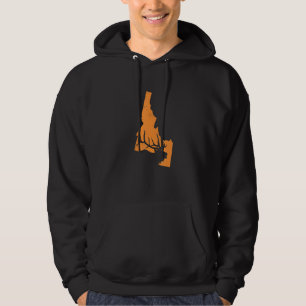 Elchjagd in Idaho Wir Liebe Elche zu jagen Hoodie