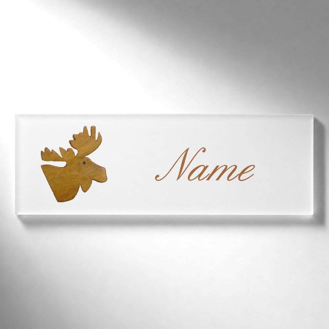 Elchkopf Thunder_Cove Namenschild (Vorderseite)