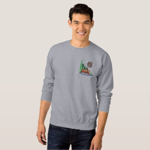 Elchland Besticktes Sweatshirt