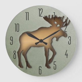 Elchohr Große Wanduhr