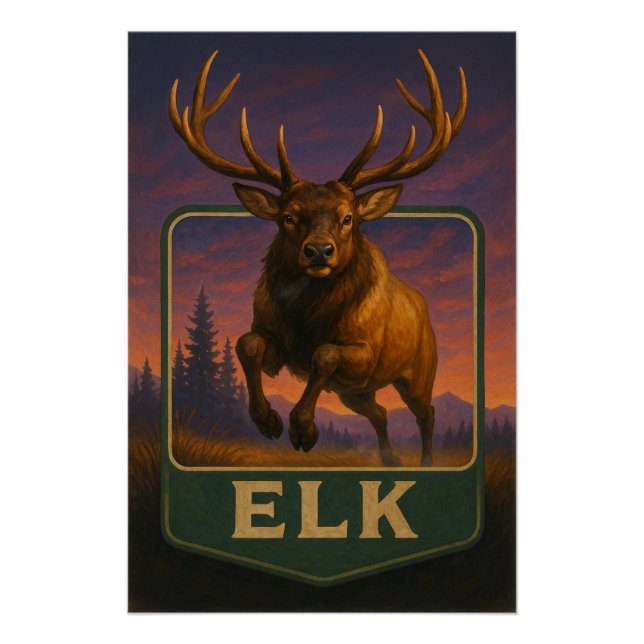 Elchposter Poster (Vorderseite)