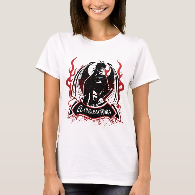 ELChupacabra - der Ziegen-Sauger T-Shirt (Vorderseite)