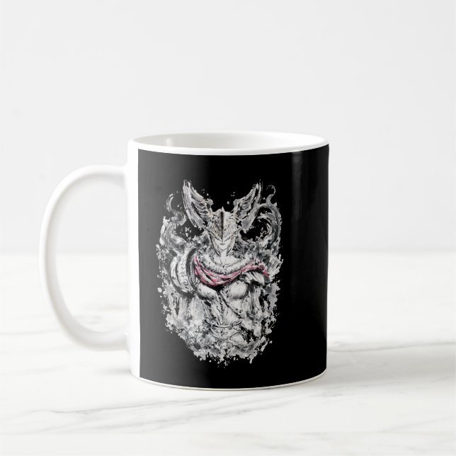 Elden Ring - Malenia Blade von Miquella Wasserfarb Kaffeetasse (Links)