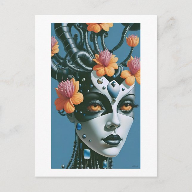 Elder Flower Stateswoman Postkarte (Vorderseite)