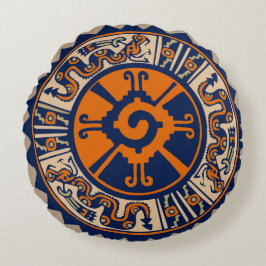 Elder Futhark Runes Rundes Kissen