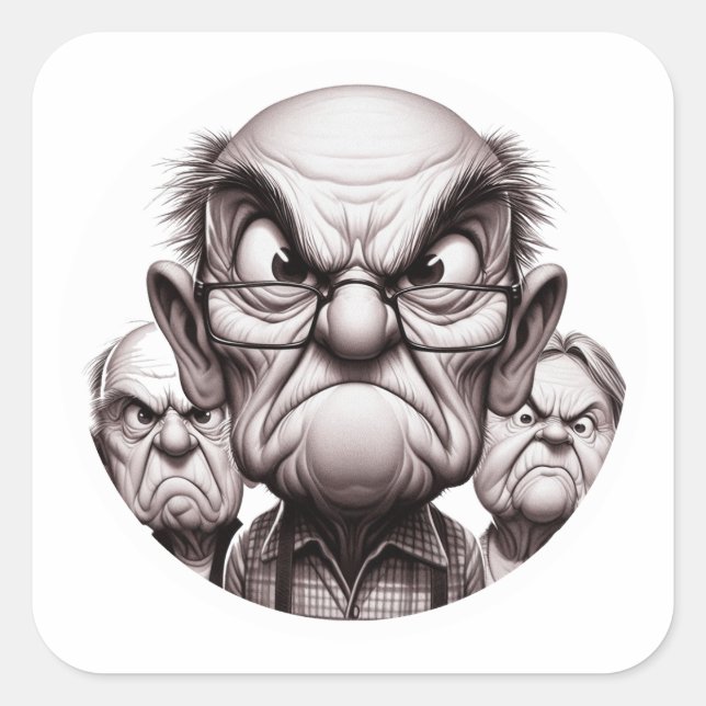 "Elder Glare Sticker Pack" (Vorderseite)