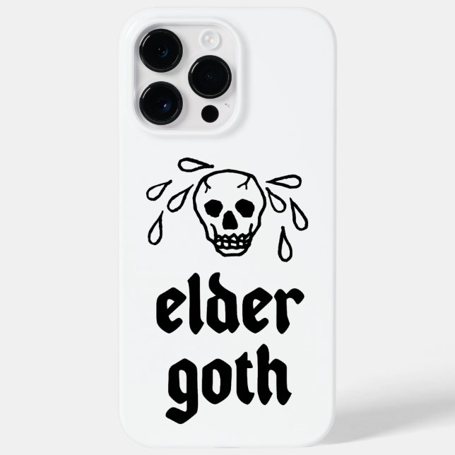 Elder Goth Case-Mate iPhone 14 Pro Max Hülle (Rückseite)