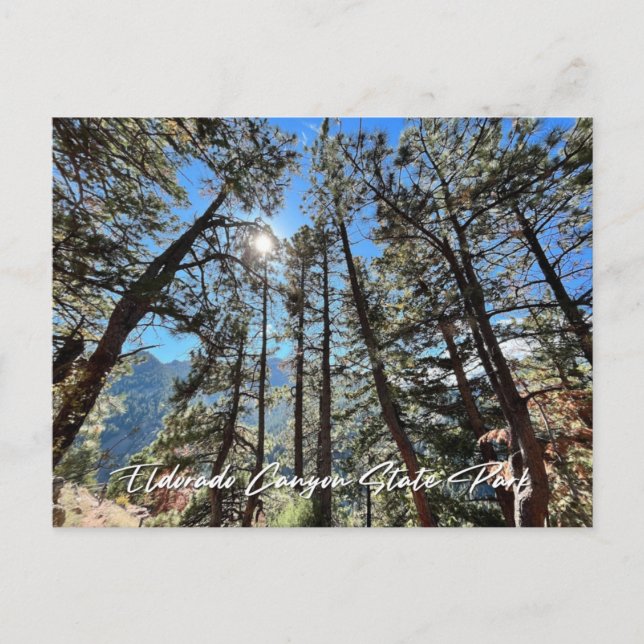 Eldorado Canyon, CO Carte postale (Devant)