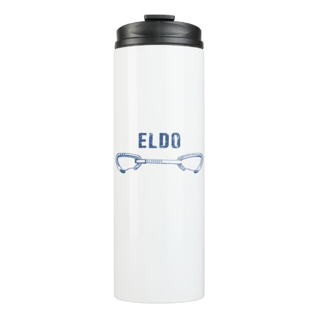 Eldorado Canyon Klettern Quickziehung Thermosbecher (Vorderseite)