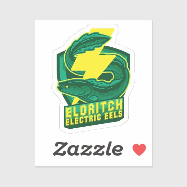 Eldritch Electric Eels Aufkleber (Blatt)