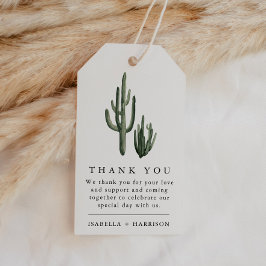 Eleanor - Minimal Bohemisch Cactus Wüste Tag Geschenkanhänger