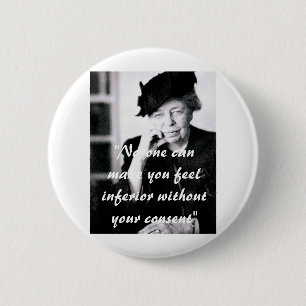 Eleanor Roosevelt - niemand kann Sie euch fühlen Button