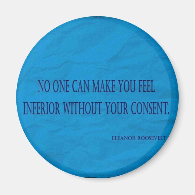 Eleanor Roosevelt Quote Magnet (Vorne)