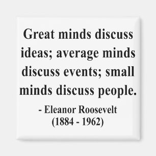 Eleanor Roosevelt Zitat 5a Magnet