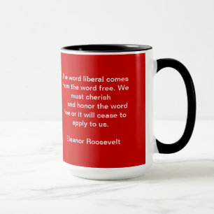 Eleanor- Rooseveltklugheitsschale Tasse