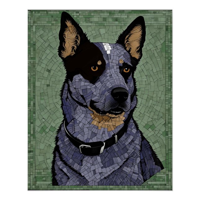 Eleanor the Blue Heeler Poster (Vorderseite)