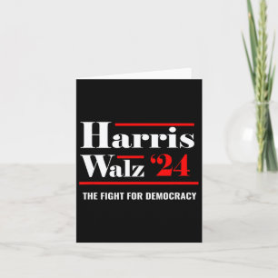 Elect Kamala Harris &amp; Tim Walz 2024 Karte