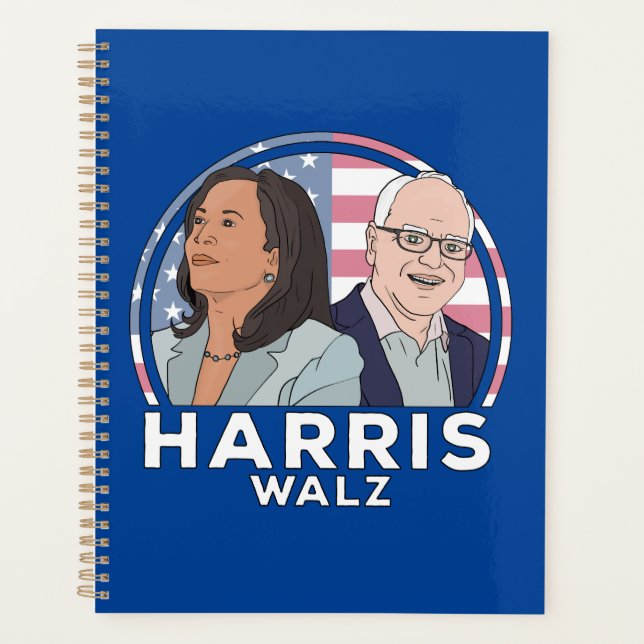 Élection de Harris Walz (Devant)