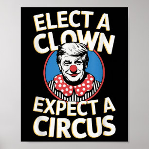 Élection D'Un Clown Attendez-Vous À Une Impression
