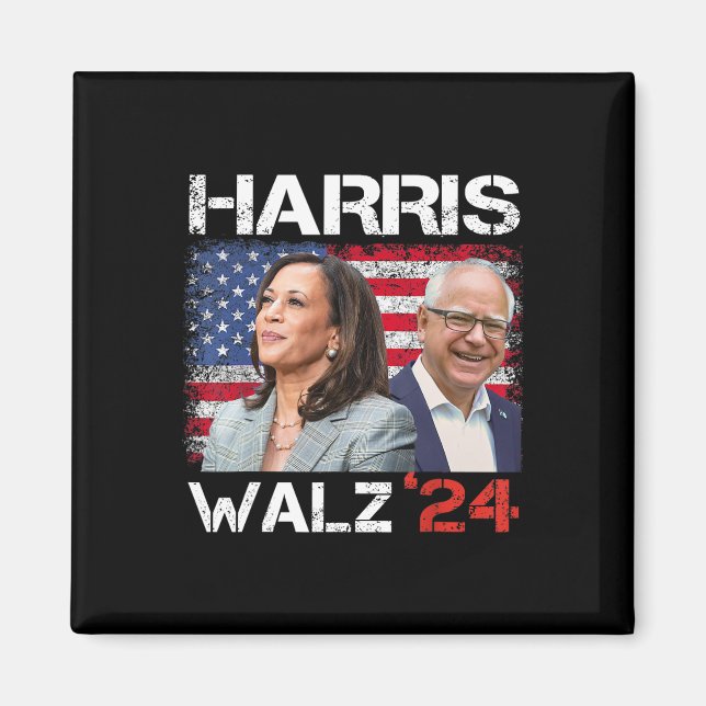 Election Kamala Harris T Magnet (Vorne)
