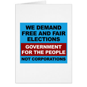 Élections libres et équitables