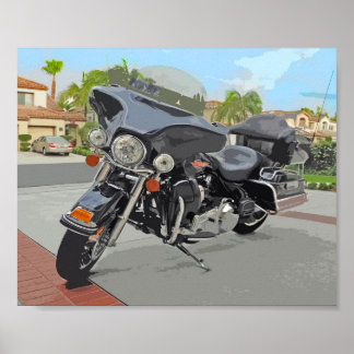Electra Glide Poster Art