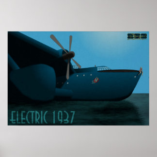 Electric 1937 "Big Jane" Button Up Poster