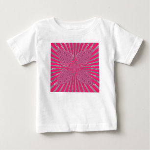 Electric Bloom Wings: Ein lebendig kantiger und sc Baby T-shirt