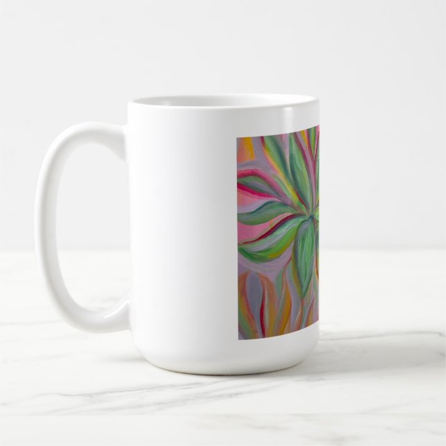 Electric Blooms Mug (Gauche)