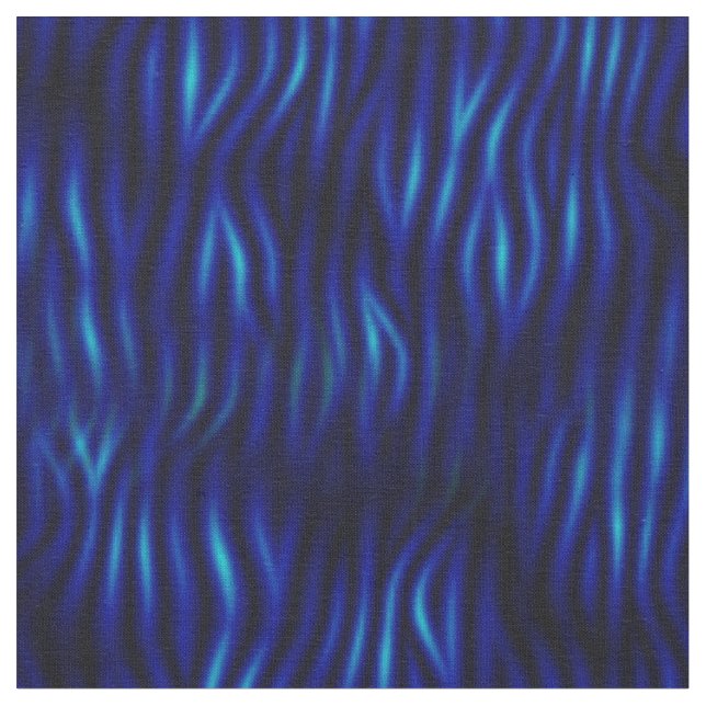 Electric Blue Fabric Stoff (Nahaufnahme)